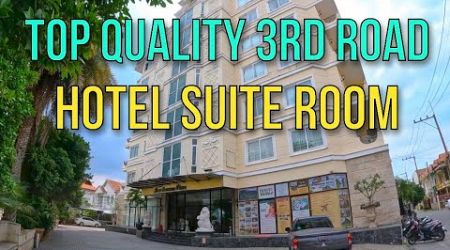 TOP QUALITY PATTAYA 3RD ROAD HOTEL SUITE HIGH SEASON REVIEW Four Seasons Place ROOM 1,600BHT NIGHTLY