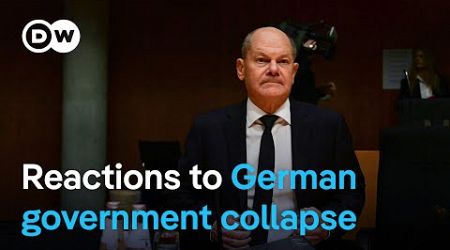 What do people think about Germany&#39;s government collapsing? | Focus on Europe