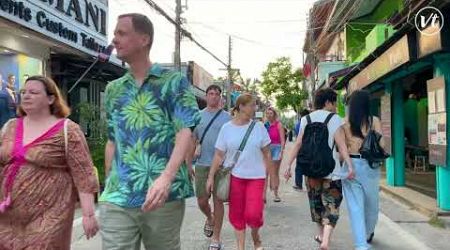 Koh Samui Thailand Bophut Beach Fishermans Village Walking Tour 2024