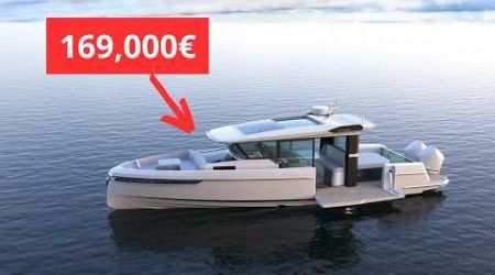 Ce yacht coûte moins de 200,000€ ! Saxdor 340 GTWA