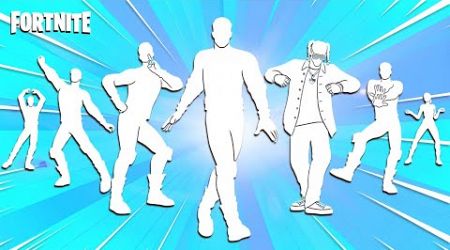 All Popular Fortnite Dances &amp; Emotes! (Coffin, Rap Monster - Juice WRLD ft. Eminem, California Love)