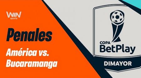 América vs. Bucaramanga (penales) Copa BetPlay Dimayor 2024 | Semifinales - Vuelta