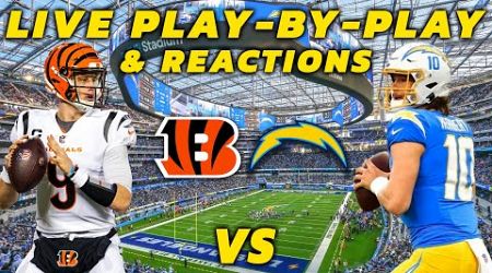 Cincinnati Bengals vs Los Angeles Chargers | Live Play-By-Play &amp; Reactions