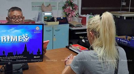 Russian woman punched by Bolt rider in Pattaya