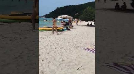 Coral Island Pattaya Thailand | Koh Larn Beach Walking Tour #island #beach #blogger #travel