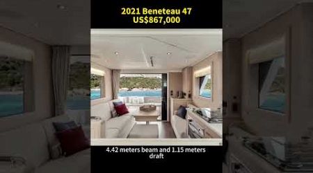 NO.307 Beneteau Trawler47 was built in 2021. #yachtlife #yachting #yachtbrokerage #yacht #yachts