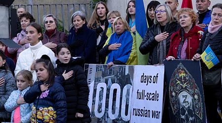 Ukraine, marking 1,000 days of Russian invasion, eyes end to war next year