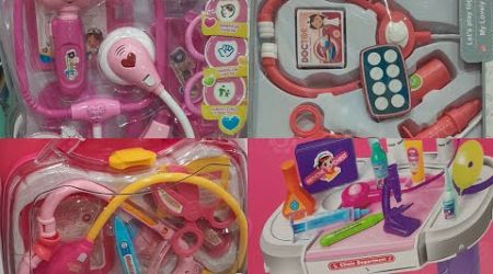 PINK MEDICAL KIT DOCTOR PLAY SET /ASMR SATISFYING TOYS #asmr #toys #satisfying #doctor #trending