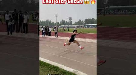 Triple jump girl Indian athlete #motivation #army #sports #upsc #100m #trending #armyforce #shorts