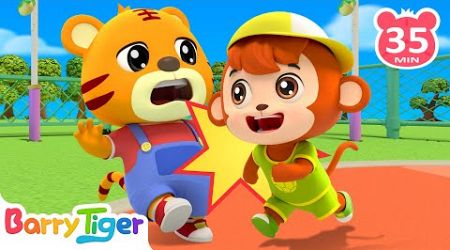 Safety Education Song &amp; MORE | Fun Nursery Rhymes &amp; Kids Songs | Animal Songs - BarryTiger