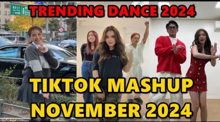 TIKTOK DANCE MASHUP NOVEMBER 2024 || TIKTOK DANCE TREND 2024