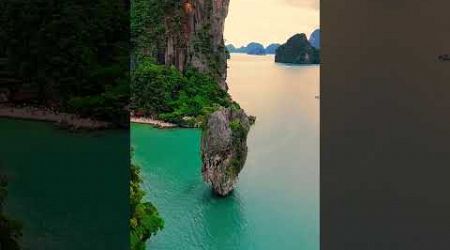 Phang Nga Bay , Thailand #travel #travelgram #tourist #thailand #jamesbond #island #shorts #trending