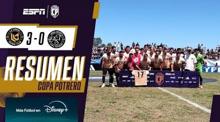 LA CREMA GOLEÓ 3-0 A AREA SPORT Y CLASIFICÓ A OCTAVOS DE FINAL | RESUMEN | COPA POTRERO