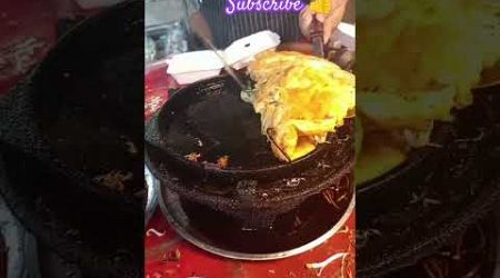 Crispy fried seafood pancakes #thai street food Bangkok #subscribe #shortsviral