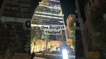 One Bangkok #thailand