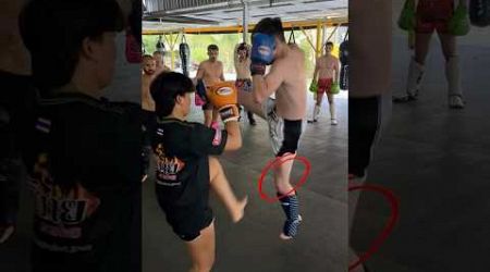 When they try to be all fancy with a Superman punch… #thailand #thaifighter #mma #thaifight #phuket