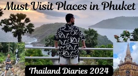 Phuket Thailand| Vlog| Must Visit Places| Best Places| Ton Sai Waterfall| Promthep Cape| Wat Chalong