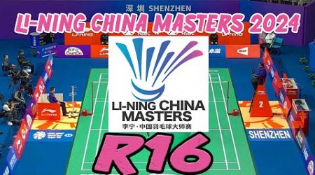 R 16 LI NING CHINA MASTER 2024 Live Stream Badminton