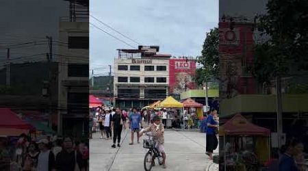 street market Nathon, Koh Samui