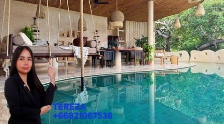 Unique Design 3-bedroom Freehold Seaview Pool Villa in Plai Laem, Koh Samui. 11% ROI! Price at 20MB.