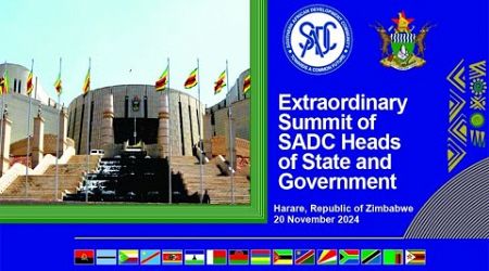 Extraordinary Summit of SADC Heads of State and Government—20 Nov. 2024