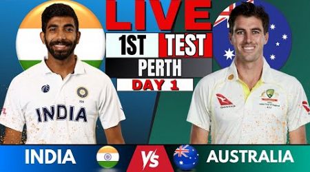 IND vs AUS Test: India vs Australia 1st Test live | Live Score &amp; Commentary | IND vs AUS BGT 2024