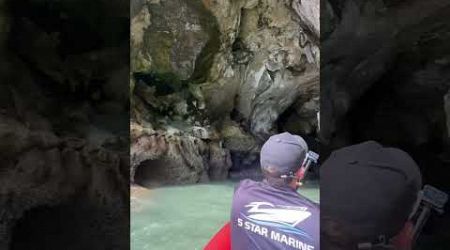 Canoeing across hidden lagoons in Phang Nga Bay 