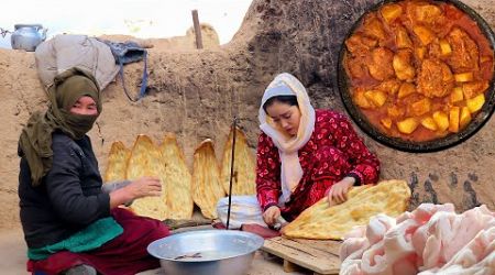 Exploring Afghanistan’s Nomadic Lifestyle | Baking Tandoori Naan and Cooking village style Food