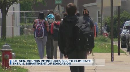 S.D. Sen. Rounds Introduces Bill To Eliminate The U.S. Department Of Education