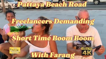 Freelancers Pattaya Beach Road | Farangs Have Fun With Thai Ladies,Cheap ST Beers And Free Make Over