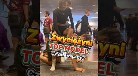 Czy dam radę ze zwyciężyni TOP MODEL❓#kalistenika #sport #trening #sport #pompki #fitnes #topmodel