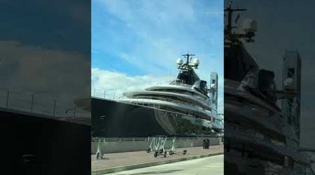 SuperYacht “Kismet” in Jacksonville #shorts #usa #travel #yachtlife #yacht