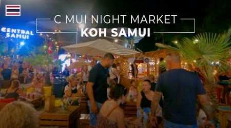 Koh Samui C Mui Night Market Walking Tour [2024-08-10][4K]