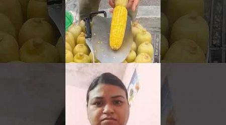 Boiled sweet corn 