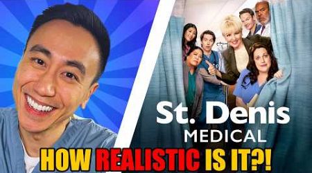 REACTING TO NEW MEDICAL COMEDY! *how real is St. Denis Medical?!*