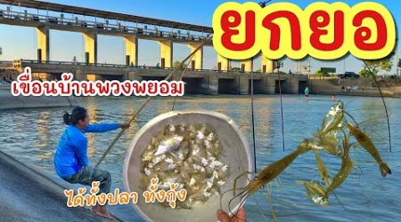 ยกยอ หลังเขื่อนจนค่ำ ►Fishing lifestyle Ep.779