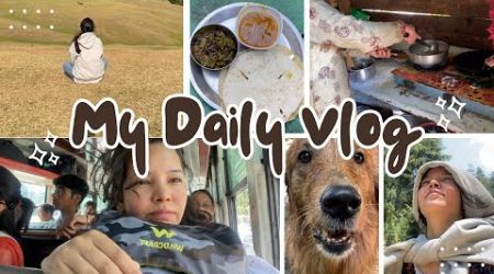 Daily vlog | how it feels to travel alone