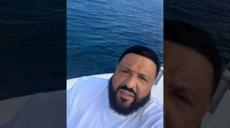 DJ khaled private Yacht ⛵ I want to jump in water 