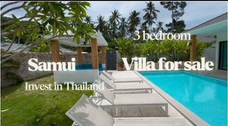 Overview of a Villa for Sale for €270,000 in Lamai, Samui, Thailand