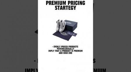 Primium pricing strategy #brand #brandidentity #marketing#business #pricingstrategy #business #facts