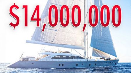 Inside a $14,000,000 Luxury Sailing Yacht