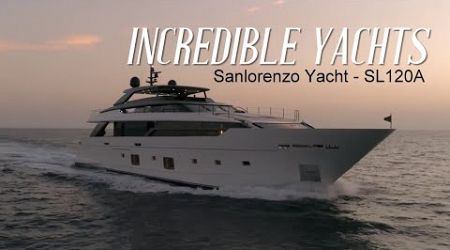 INCREDIBLE YACHTS | Sanlorenzo Yacht SL120A #motorboatyachting #yachting #yacht