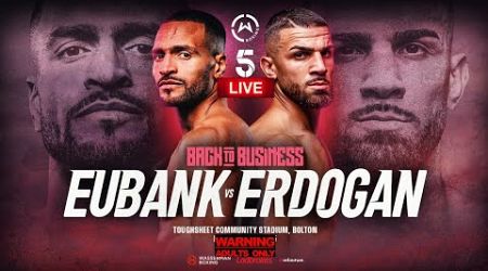 HARLEM EUBANK VS NURALI ERDOGAN: BACK TO BUSINESS LIVE WASSERMAN BOXING REACTION STREAM