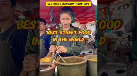 Best street food in Bangkok Thailand #bangkok #streetfood #bangkokthailand #thaifood #padthai