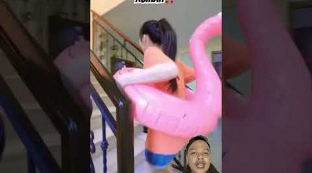 MAIN FLAMINGGO DALAM RUMAH⁉️ #funny #travel #fun #dance #remix #music #dj #story