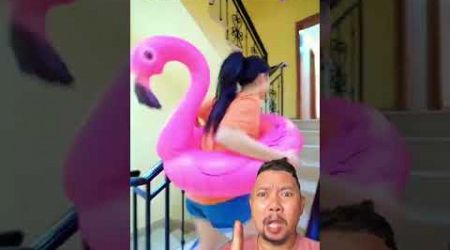 MAIN BAN FLAMINGO DALAM RUMAH!!??? #funny #travel #fun #shortsfeed #comedy