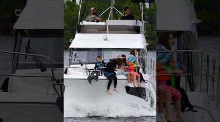 Captain puts family in danger! | Haulover Inlet | Wavy Boats