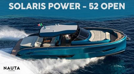 Solaris Power - 52 Open - Yacht tour esterni e cabine