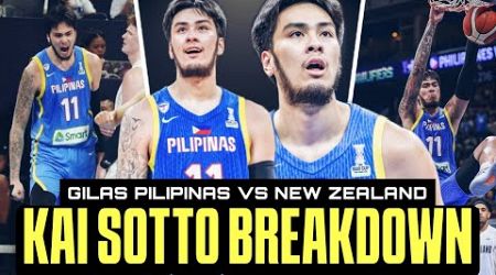 HANEP si Kai Sotto! Almost TRIPLE DOUBLE sa Gilas Pilipinas vs New Zealand! Kai Sotto Breakdown!