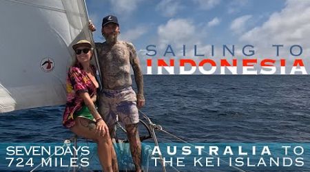 Sailing From Australia to Southeast Asia on a 30ft sailboat; Rhonda&#39;s First Ocean Passage